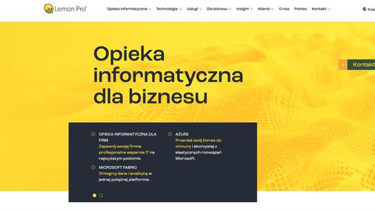 Lemon Pro: profesjonalne usługi IT dla firm