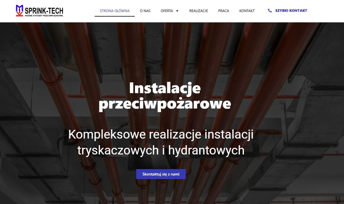Sprink Tech Systemy przeciwpożarowe Sprink Tech Systemy przeciwpożarowe