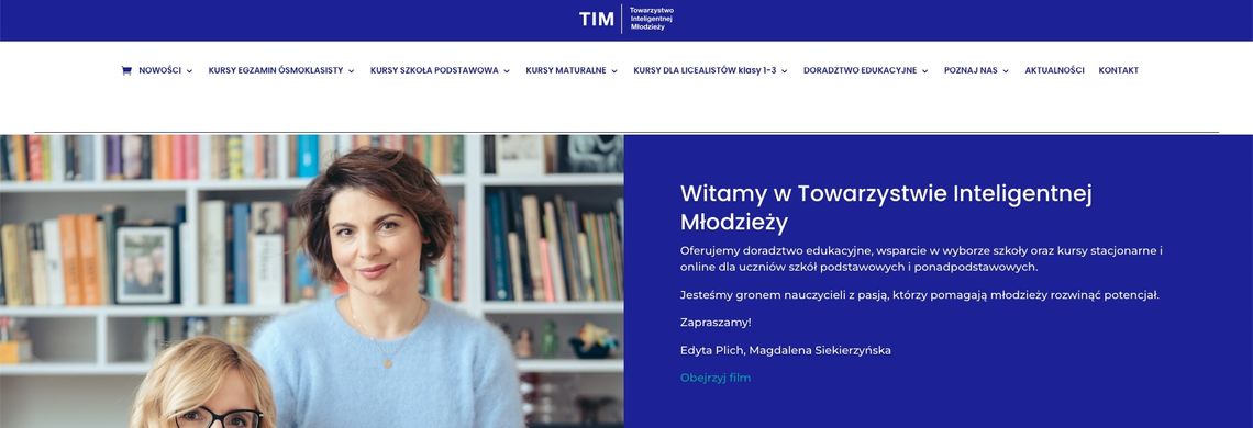 TIM - Towarzystwo Inteligentnej Młodzieży TIM - Towarzystwo Inteligentnej Młodzieży