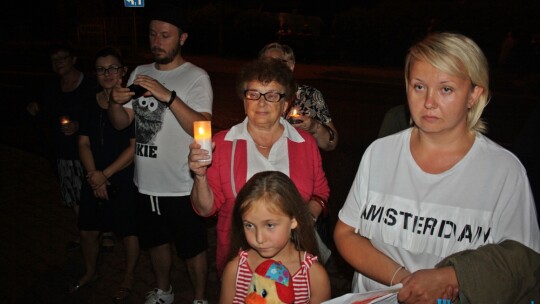 Protest przed sądem