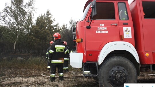 Wielki pożar w Luszynie [zdjęcia]