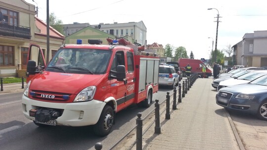 Samochód dostawczy najechał na motorower