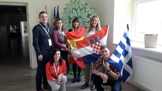 Partnerzy projektu ERASMUS+ pożegnali Gostynin