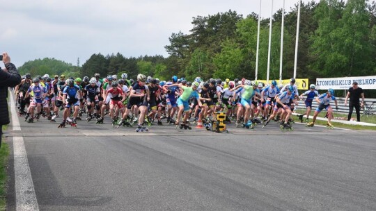 Tym razem łyżworolkarze Speed rywalizowali w majówkę na torze wyścigowym w Poznaniu