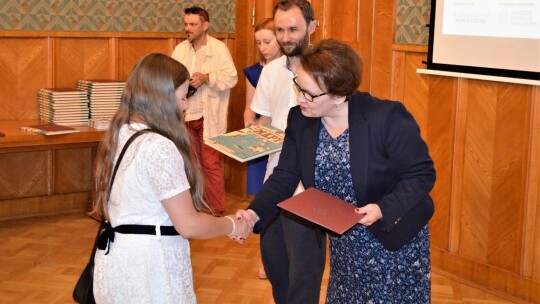 Uczniowie „Trójki” z gościną u minister edukacji narodowej Anny Zalewskiej