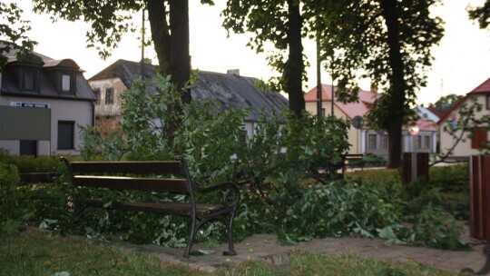 Przez Gostynin przeszła nawałnica