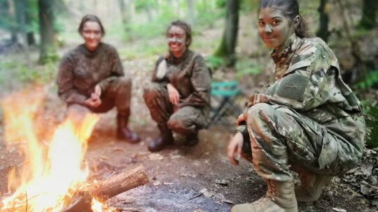 Gorzewo: poligon na zakończenie szkoły