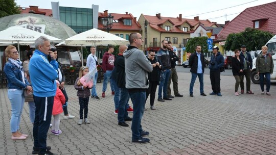 Pikieta w sprawie odpadów z Ziejkowej