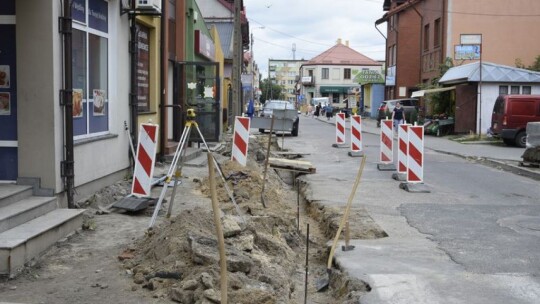 Trwają roboty budowlane na ul. Stodólnej