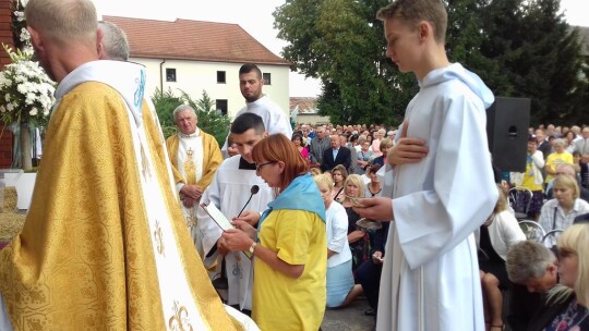 Pielgrzymi skępscy w dobrych rękach