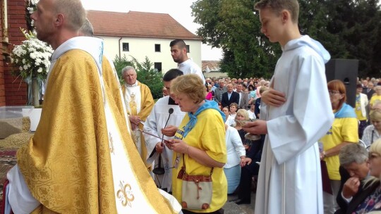 Pielgrzymi skępscy w dobrych rękach