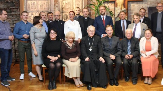 Jubileuszowy dziennikarski podwieczorek u biskupa