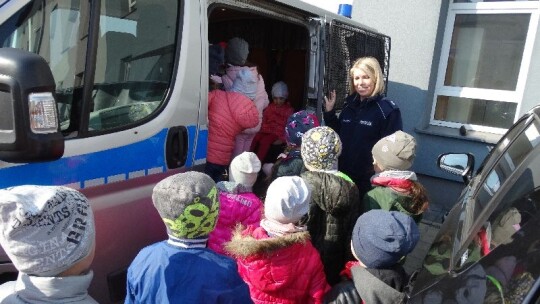 „Też zostanę policjantem…” – cykl spotkań w komendzie Policji