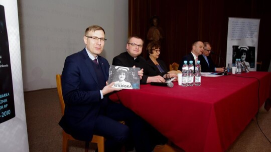 Inauguracja książki o śp. senator Janinie Fetlińskiej w Niepokalanowie