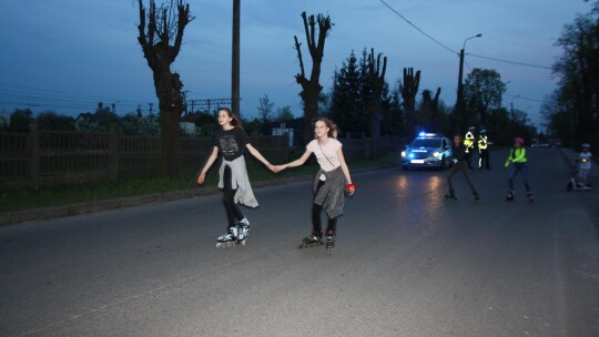 Drugi Roller Night Skating w Gostyninie