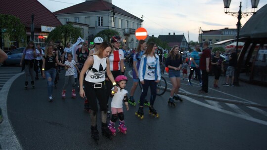 Drugi Roller Night Skating w Gostyninie