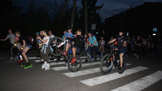 Drugi Roller Night Skating w Gostyninie