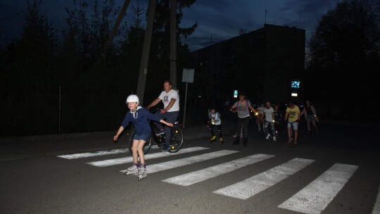 Drugi Roller Night Skating w Gostyninie