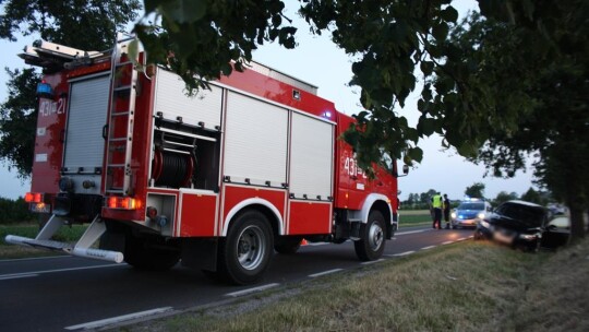 W Kozicach zderzyły się dwa auta osobowe