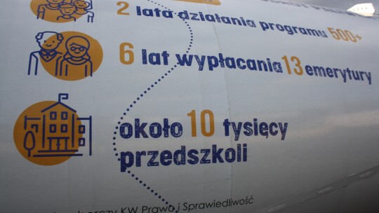 Do Gostynina przybyła "cysterna wstydu PO-PSL"