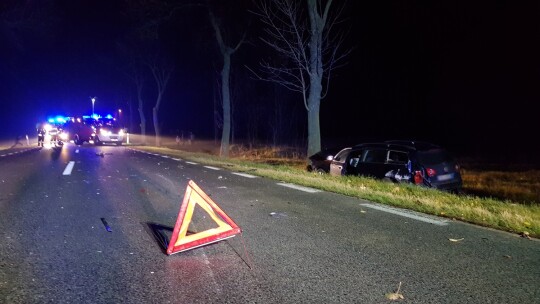 Pijany kierowca spowodował wypadek w Pomarzankach