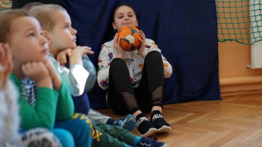 Żywa lekcja ze sportowcem w Zwoleniu