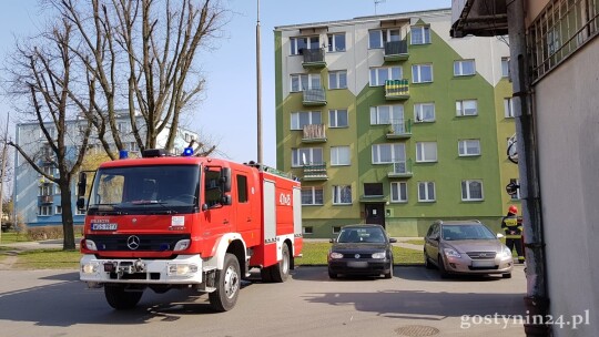 Strażacy przyjechali do gazu, a to tylko nawaniacz