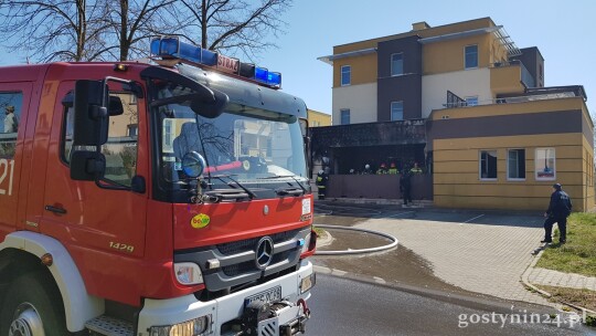 Pożar mieszkania na Zakładowej