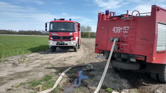 Pożary traw w okolicach Pacyny