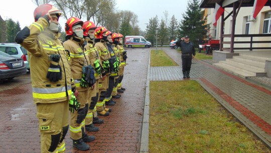 Obchody Święta Flagi RP w KP PSP Gostynin