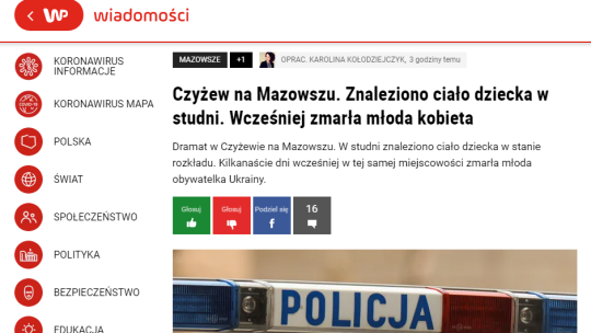 Dziś odbędzie się sekcja zwłok dziecka