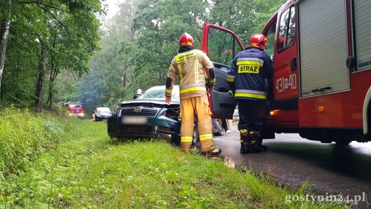 Niebezpieczne zakręty w Gorzewie