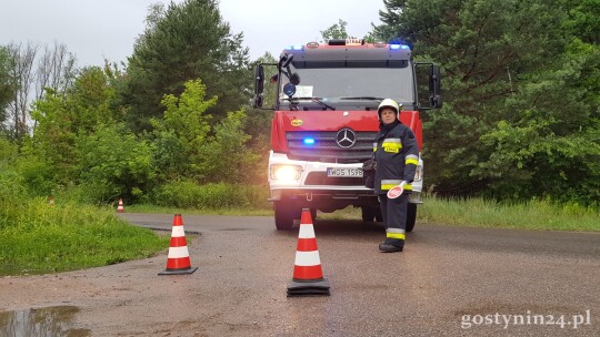 Niebezpieczne zakręty w Gorzewie