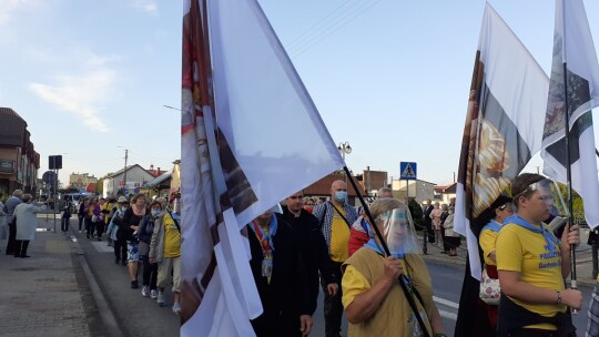 Pielgrzymi skępscy w drodze do Królowej Mazowsza i Kujaw