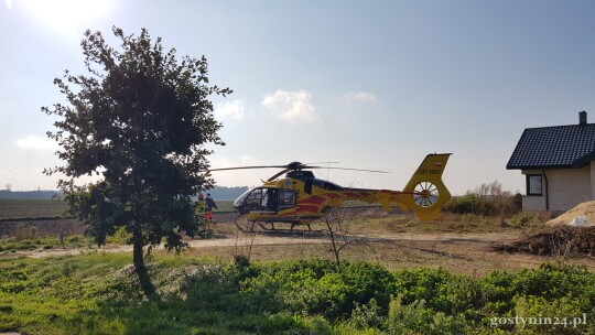 Helikopter LPR lądował w Dąbrówce