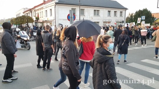 Protest w Gostyninie po orzeczeniu TK