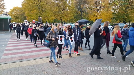 Protest w Gostyninie po orzeczeniu TK