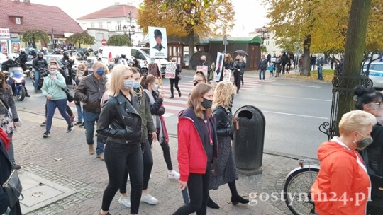 Protest w Gostyninie po orzeczeniu TK