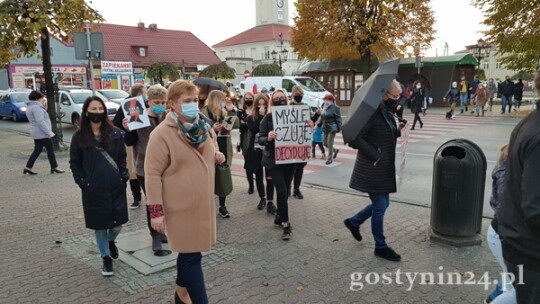 Protest w Gostyninie po orzeczeniu TK