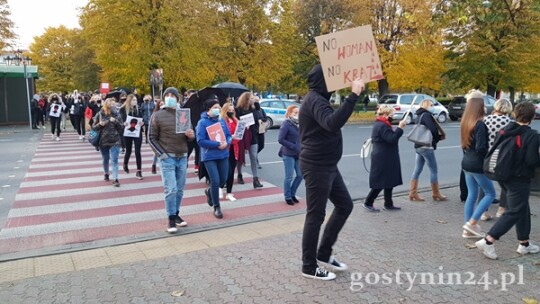 Protest w Gostyninie po orzeczeniu TK