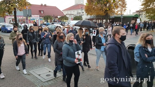 Protest w Gostyninie po orzeczeniu TK