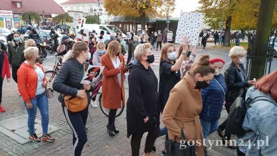 Protest w Gostyninie po orzeczeniu TK