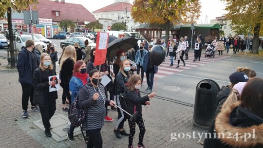 Protest w Gostyninie po orzeczeniu TK