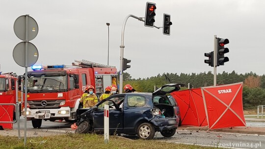 Czarny piątek na obwodnicy Gostynina