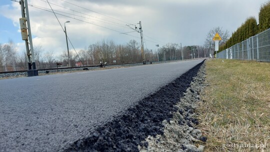 Na Kolejowej położono asfalt [audio]