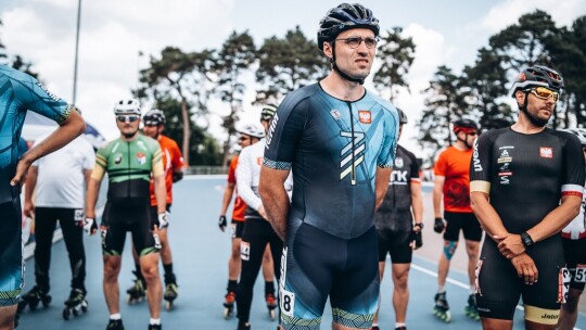 Mateusz Solga z UKS ZWOLEŃ-TEAM zdobył brązowy medal na torowych Mistrzostwach Polski