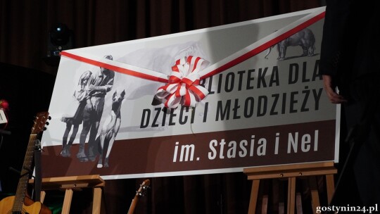 Oddział dla Dzieci i Młodzieży Miejskiej Biblioteki Publicznej otrzymał nazwę Stasia i Nel