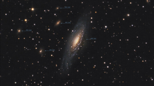 Gostyniński wątek astrofotograficzny #3. Grupa galaktyk NGC 7331