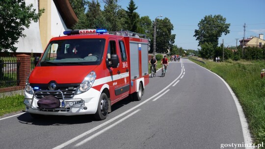 Z roweru podziwiali piękno Pojezierza Gostynińskiego