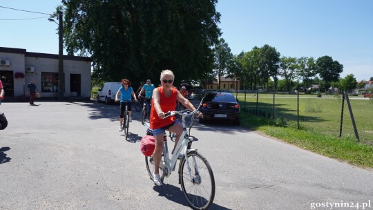 Z roweru podziwiali piękno Pojezierza Gostynińskiego